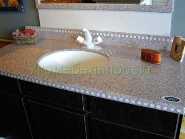 Умывальник врезной для столешницы в ванную