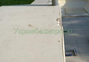 Реставрация ремонт столешницы из искусственного камня