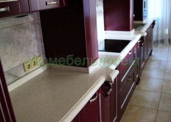 Плинтус для кухни - искусственный камень